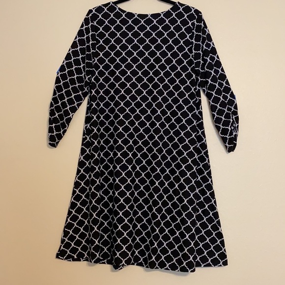 Allison Brittney Geometric Print Dress - Picture 5 of 10